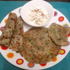A picture of Potato Roti.