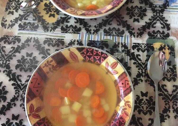 Carrot-potato soup