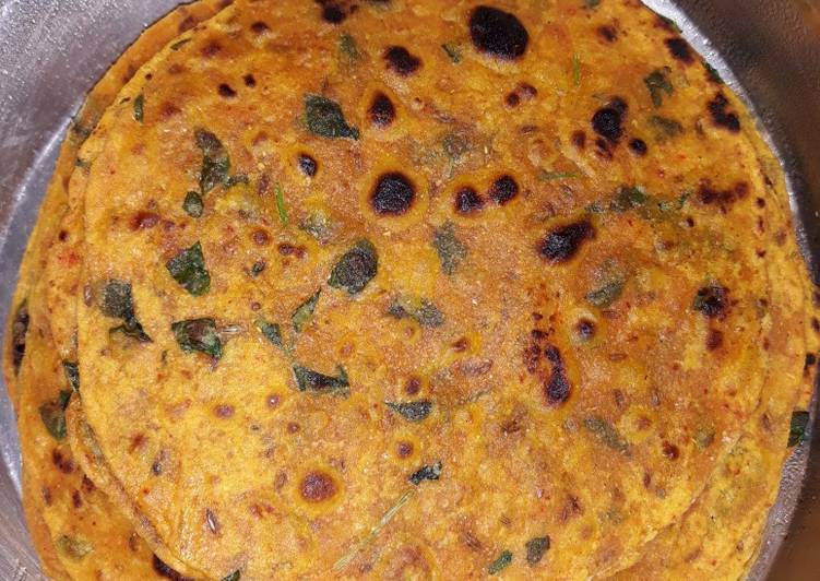 Recipe of Perfect Methi Paratha