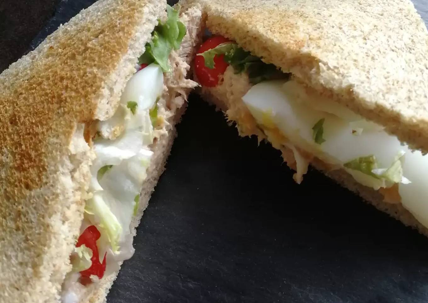 Club sandwich au thon