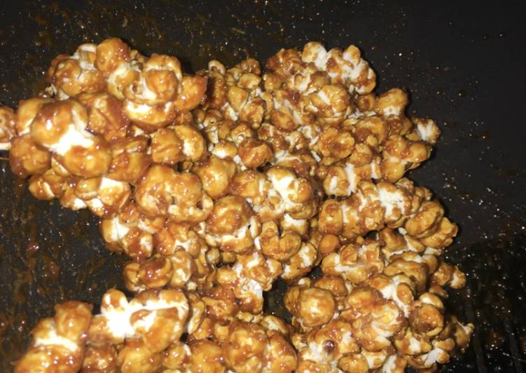 makanan Popcorn caramel homemade ❤️ yang Enak