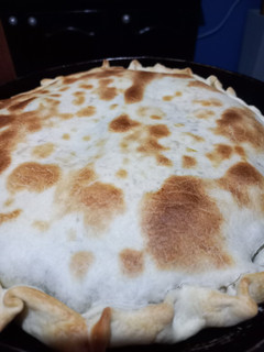 Una foto de Tarta de acelga 😋🍃