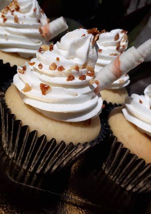Una foto de Cupcakes de vainilla
