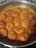 Albóndigas de rape y langostinos sin gluten