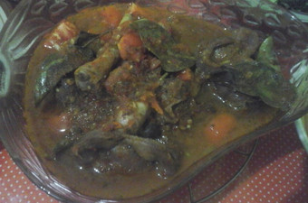 Anti Ribet, Memasak Rica pedas hati ayam, ceker dan kepala Istimewa