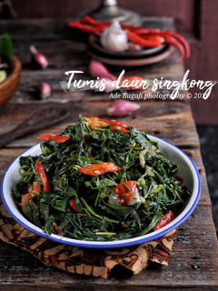 Foto resep Tumis daun singkong