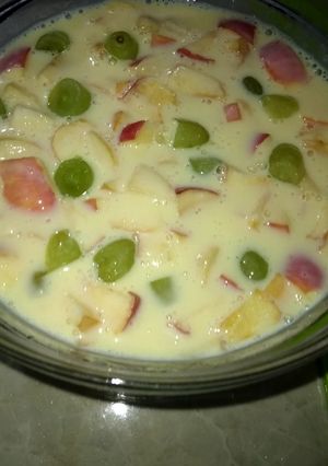 Fruit custard l রেসিপির প্রধান ছবি
