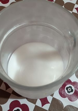 Una foto de Leche de Sésamo integral