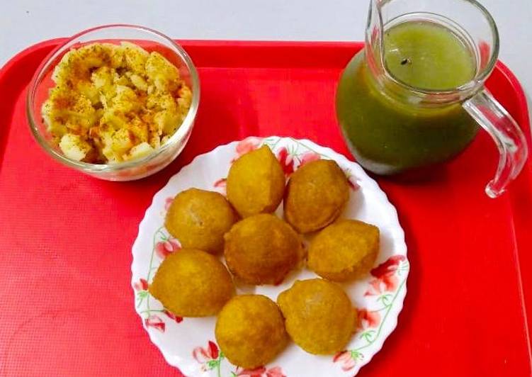 Recipe of Jamie Oliver Bombay Pani Puri