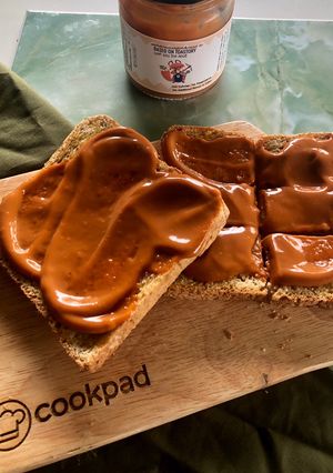 รูปของ 🧡ขนมปังปิ้งสเปรดชาไทย🍞