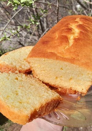 Una foto de Budín de Limón