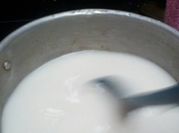 Una foto de atole de masa