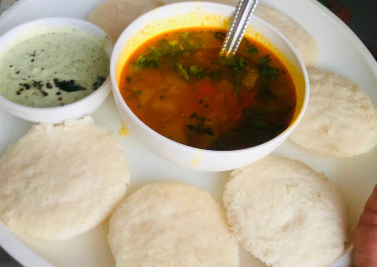 Step-by-Step Guide to Prepare Idli Sambhar