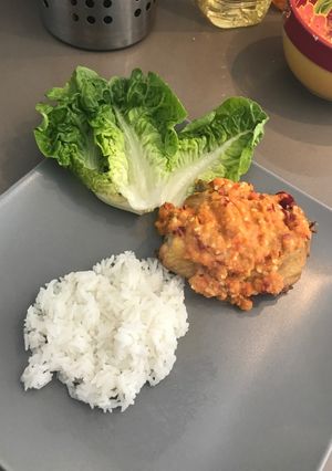 Foto resep Pecel ayam penyet Bu Kris