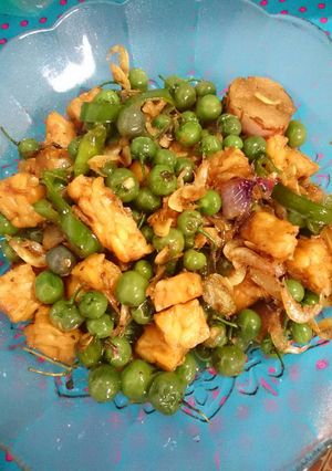 Foto resep Tempe Leunca Rebon Pedas