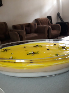 عکسی از دستور فرنی نشاسته ۳ رنگ