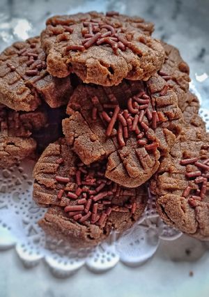 Foto resep Chocolate Cookies Teflon No Telur No Mixer