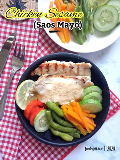 Foto resep Chicken Sesame (Saos Mayo)