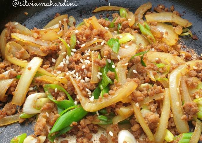 Langkah Mudah untuk Menyiapkan Beef Bulgogi (no minyak) Anti Gagal