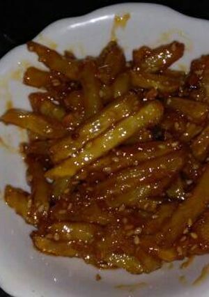 स्पेशल हनी फिंगर चिप्स (Special honey finger chips recipe in hindi) रेसिपी मुख्य फोटो