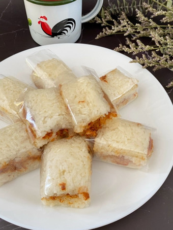 Cara Membuat 177.Lemper isi abon sapi tanpa daun pisang Praktis
