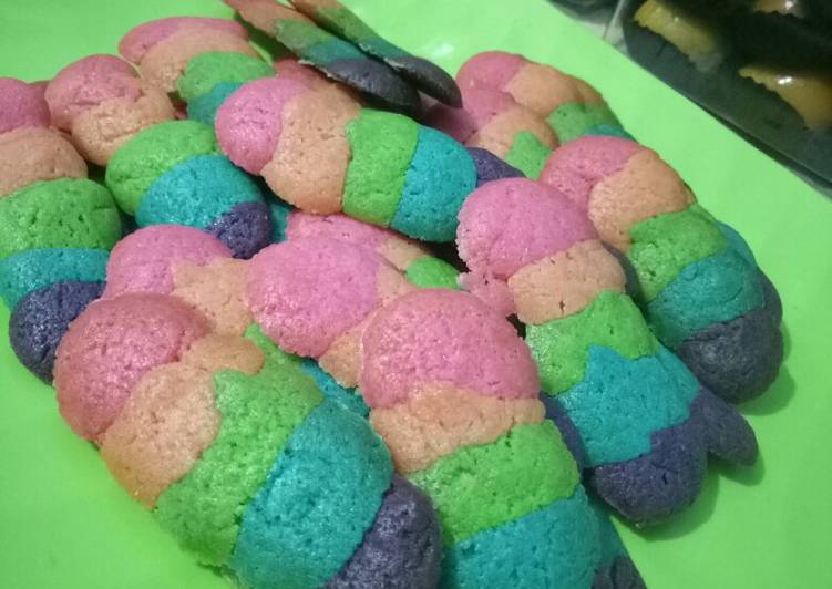 Resep: AppetizingLidah kucing rainbow