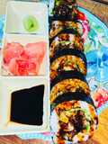 Homemade Spider Sushi Roll