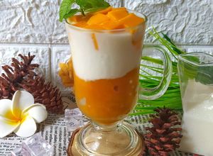 Foto resep Korean Fresh Mango Milk