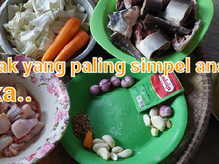 Cara Mudah Membikin Resep Sop sayap ayam dengan goreng ikan bandeng yang Lezat Sekali Anti Ribet, Bisa Manjain Lidah