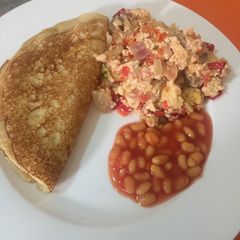 A picture of Fluffy Pancake Breakfast.