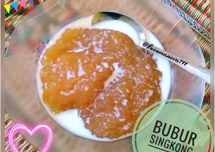 Anti Ribet, Buat 74. Bubur Singkong Irit Anti Gagal