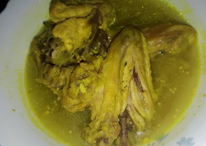 Opor ayam tanpa santan