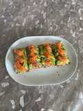 Tartines wasa Boursin®️ avocat saumon fumé et graines de sésames