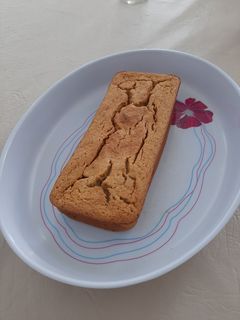 Una foto de Budín de banana saludable