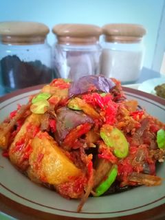 Foto resep Balado terong campur