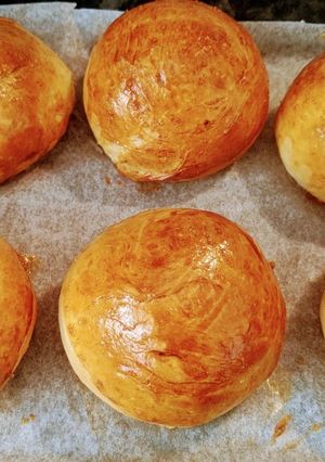 A picture of BB-8 Brioche Baps 🍔 👨‍🚀💫🔫👀.
