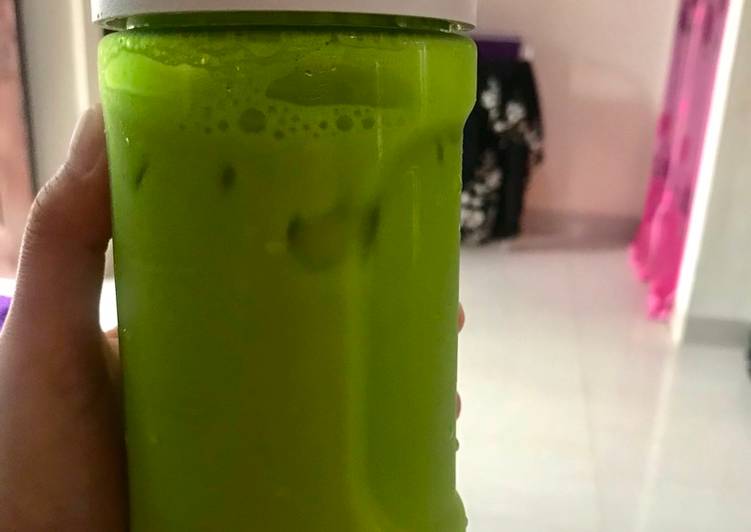 Resep Es Green Tea Latte ala Starbucks Anti Gagal