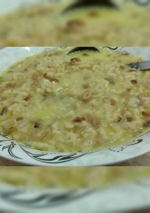 صورة لوصفة شوربة الحروف