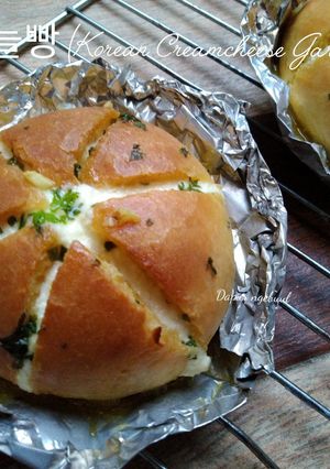 Foto resep Korean Creamcheese Garlic Bread