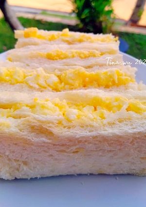 Foto resep Japanese egg Sandwich/Tamago sando