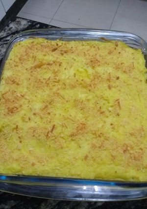 Foto de Escondidinho de Mandioquinha com Carne moida