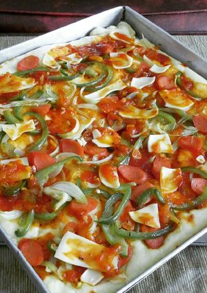 Foto resep Pizza Yummm..🍕🍕☕