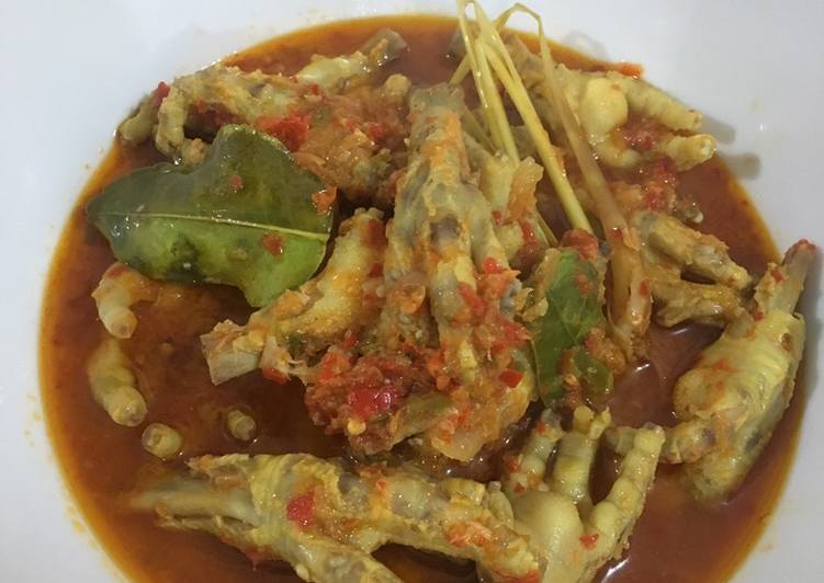 Resep Ceker setan, Lezat Sekali