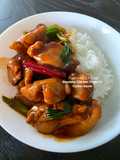Boneless Chicken Thighs in Oyster Sauce