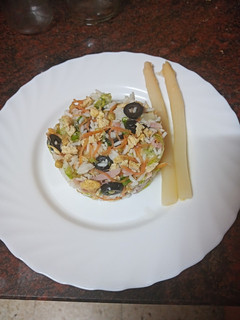 Una foto de Ensalada de arroz tres delicias