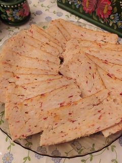 Paprikás pulykamell sonka házilag recept fotója