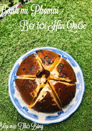 Hình của món Bánh mì phomai bơ tỏi.