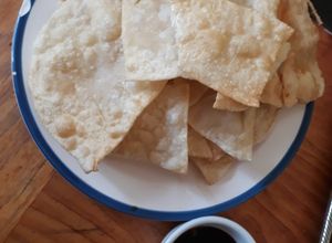 Una foto de Wantán frito