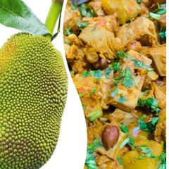 A picture of Panasa Kasha (jackfruit/Katahal Masala).