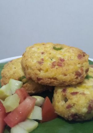 Foto resep Perkedel tahu kornet